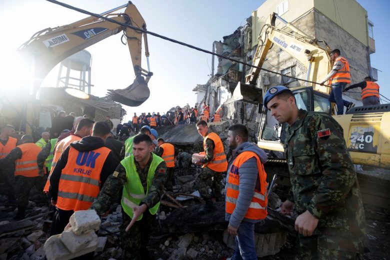 Sobe para 40 total de mortos em terremoto na Albânia