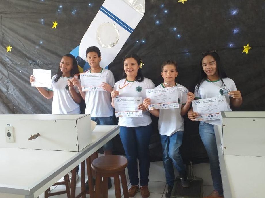 Dez alunos da rede municipal de Itabira conquistam pódio da OBA