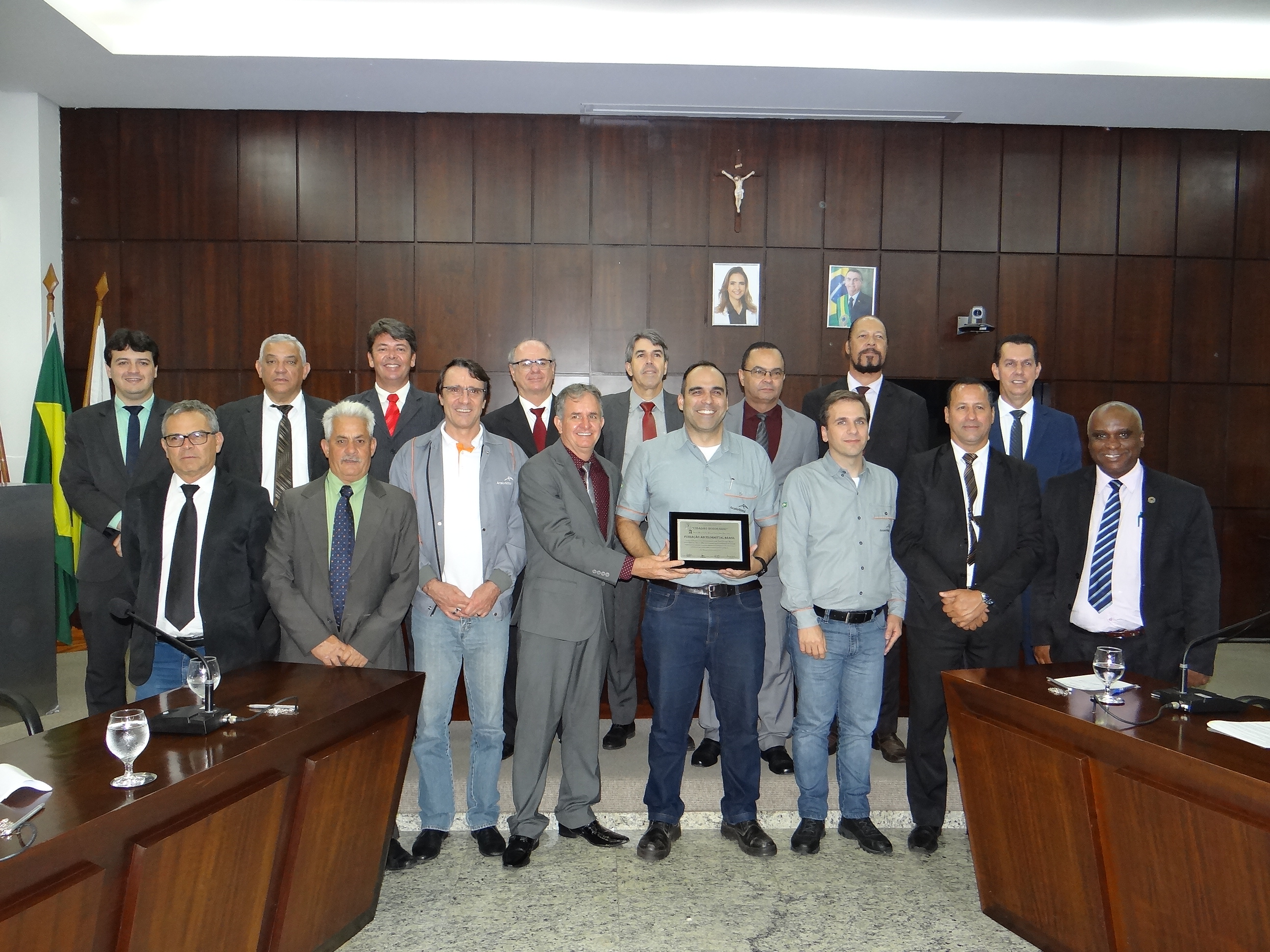 Câmara concede Diploma de Honra ao Mérito à Fundação ArcelorMittal