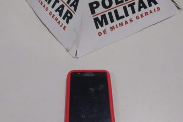 Jovem é preso com celular roubado há mais de um ano em Itabira