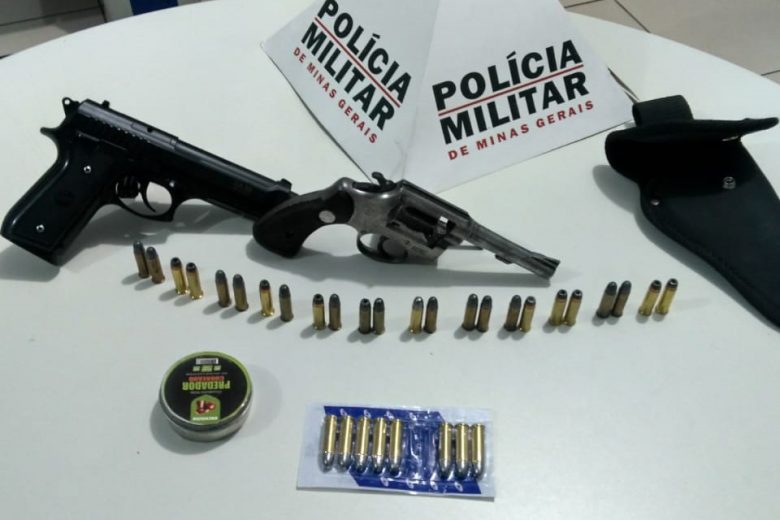 Homem de 50 anos é preso por posse ilegal de arma em Itabira
