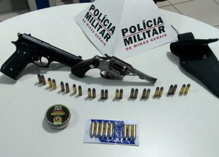 Homem de 50 anos é preso por posse ilegal de arma em Itabira