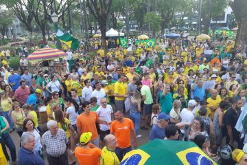 Em Belo Horizonte, manifestantes defendem prisão em 2ª instância