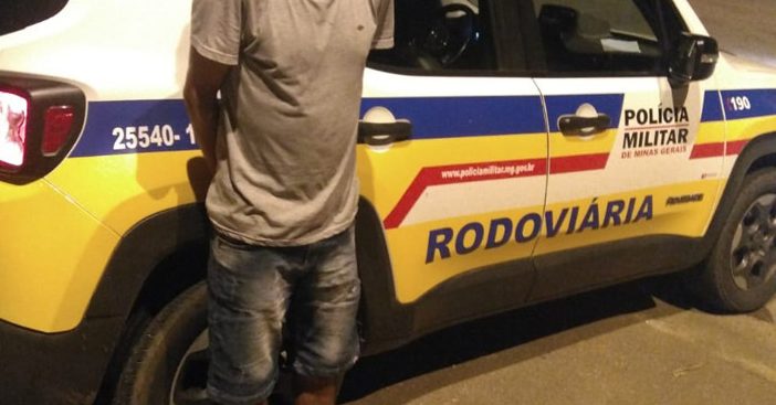 Homem que estava foragido é preso pela Polícia Rodoviária em Itabira