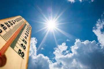 Calor continua sendo companhia dos itabiranos nesta terça-feira (5)