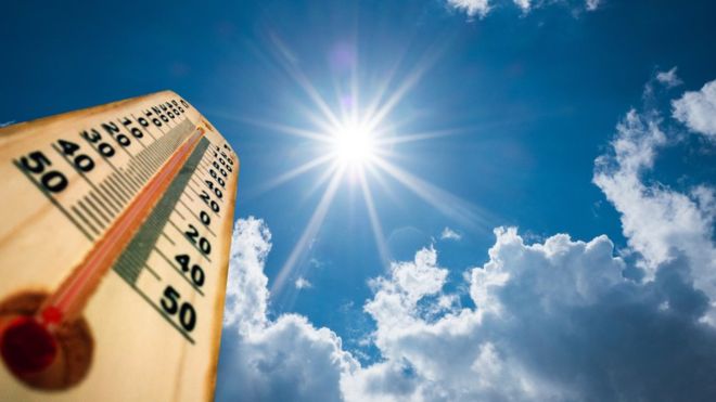 Calor continua sendo companhia dos itabiranos nesta terça-feira (5)
