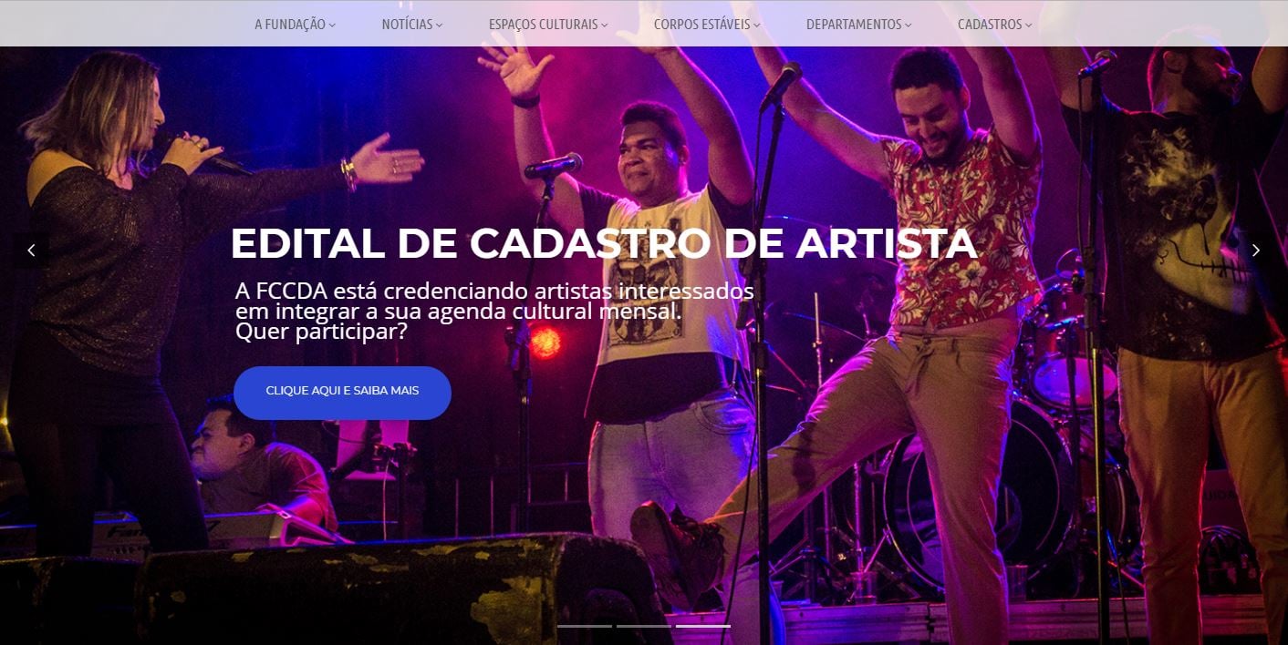 Fundação Cultural Carlos Drummond de Andrade lança novo site