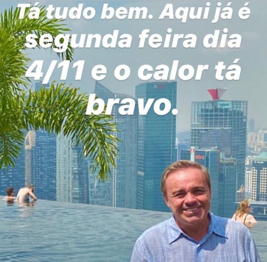 Instagram de Gugu Liberato é invadido e anuncia sua morte