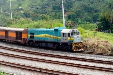 Trem de passageiros de Itabira a Nova Era volta a funcionar
