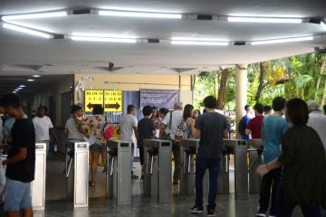 Candidatos avaliam o Enem no primeiro dia de provas