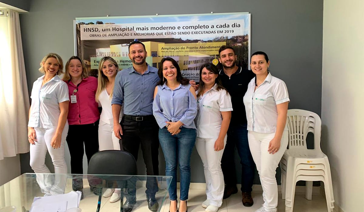 HNSD recebe consultoria do Hospital Albert Einsten