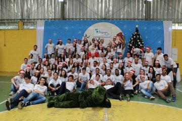 Natal Solidário do Engenheiros Sem Fronteiras envolve mais de 200 crianças em Itabira