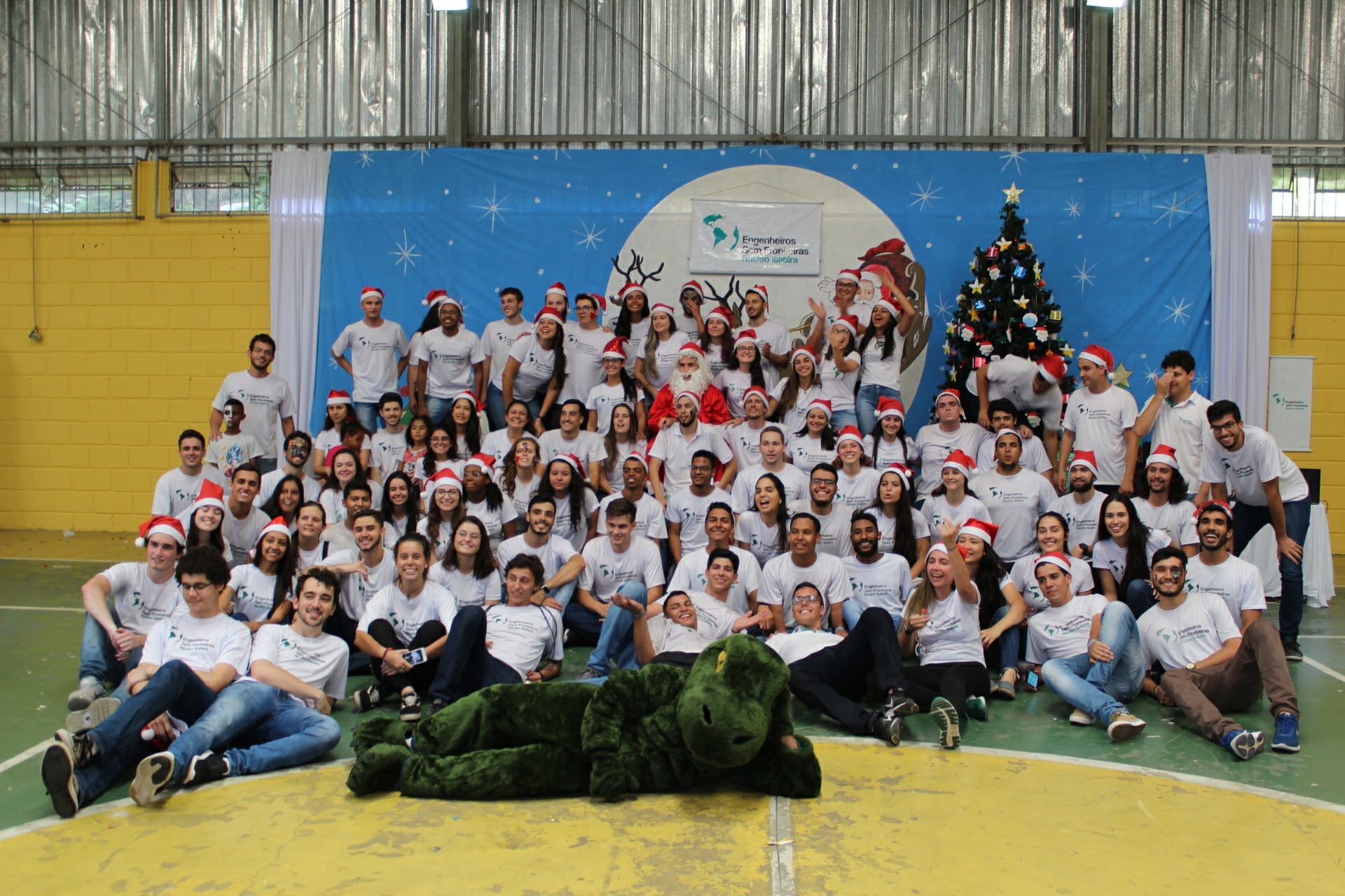 Natal Solidário do Engenheiros Sem Fronteiras envolve mais de 200 crianças em Itabira
