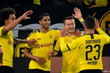 Mönchengladbach vira sobre o Bayern e mantém a ponta; Dortmund goleia por 5 a 0