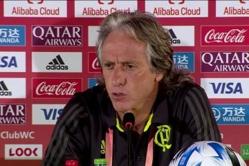 Jorge Jesus vê finalistas em ‘outro patamar’ e exalta estilo de jogo de Flamengo e Liverpool