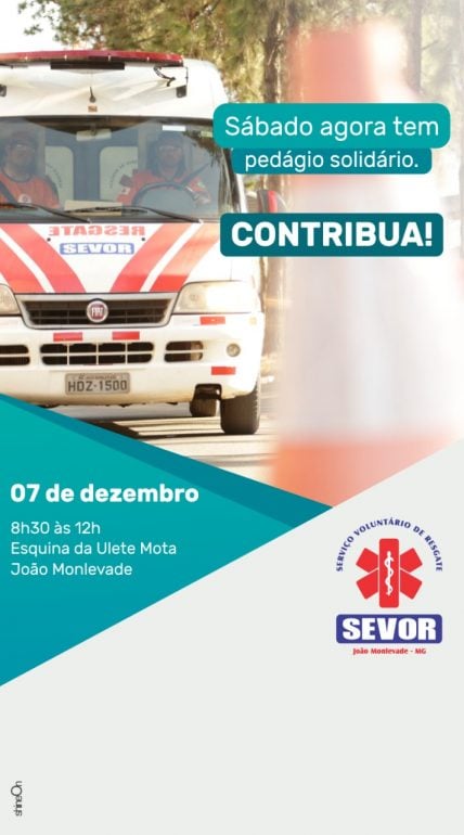 Com crescente número de atendimento, Sevor conta com ajuda popular em mais um Pedágio Solidário
