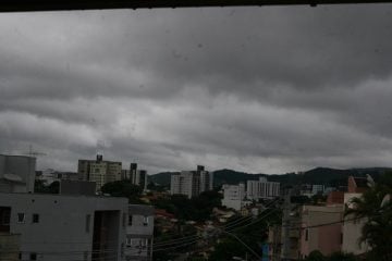 Segunda-feira (23) promete ser chuvosa em Itabira