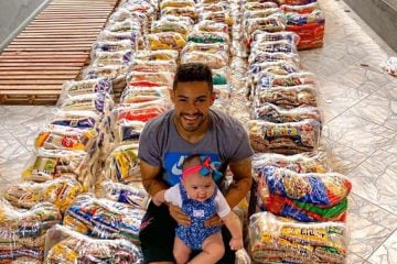 Jogo beneficente arrecada mais de três toneladas de alimentos em Monlevade