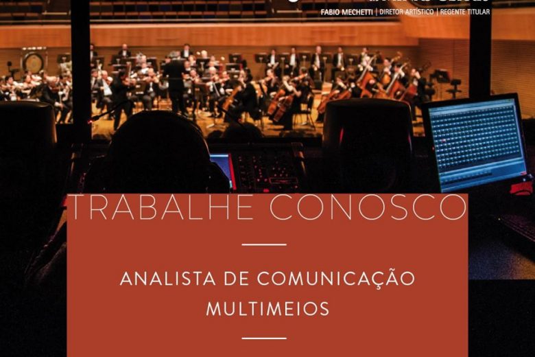Instituto Cultural Filarmônica está com vaga aberta para Analista de Comunicação