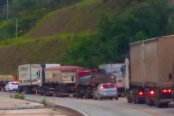 BR-381 terá interrupção no trânsito nesta quarta e quinta-feira