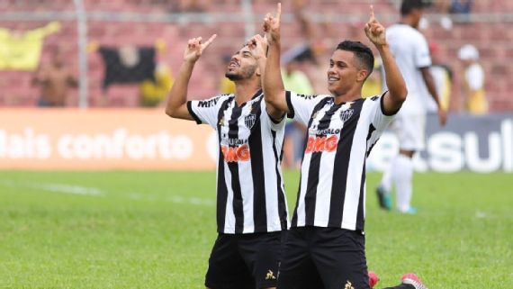 Atlético-MG e Grêmio goleiam e se enfrentam nas oitavas de final da Copinha