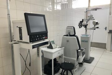HMCC apresenta equipamentos do novo consultório oftalmológico e hospitalares