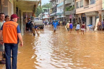 Sobe para seis o número de mortos devido a chuvas no Espírito Santo