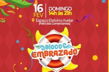Pré-carnaval: Bloco Embrazado reúne atrações em Itabira neste domingo