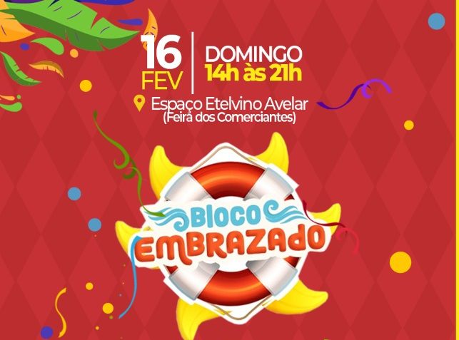 Pré-carnaval: Bloco Embrazado reúne atrações em Itabira neste domingo