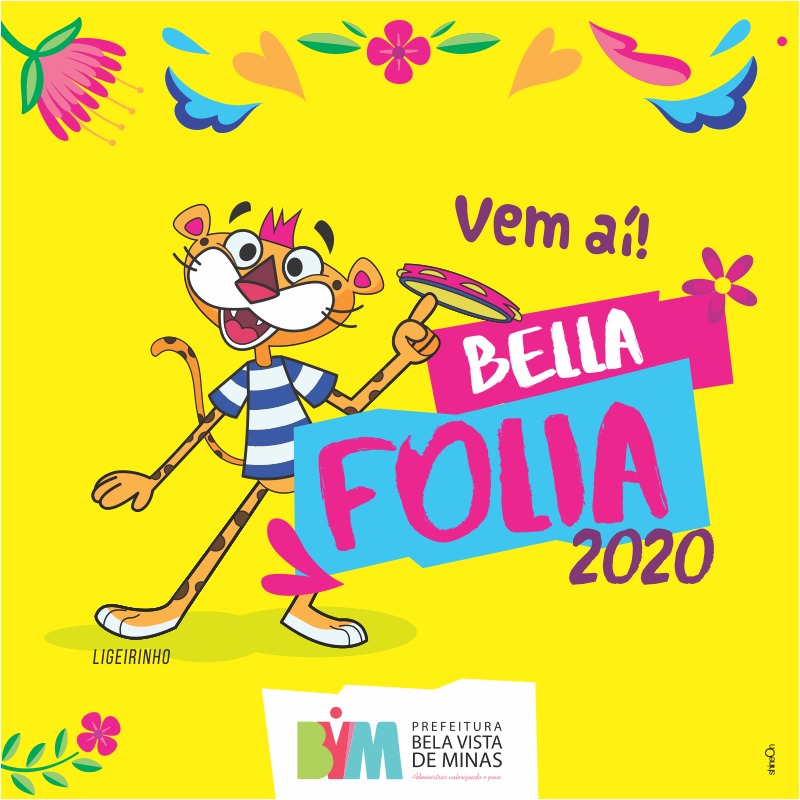 Carnaval em Bela Vista de Minas com atrações regionais e programação infantil