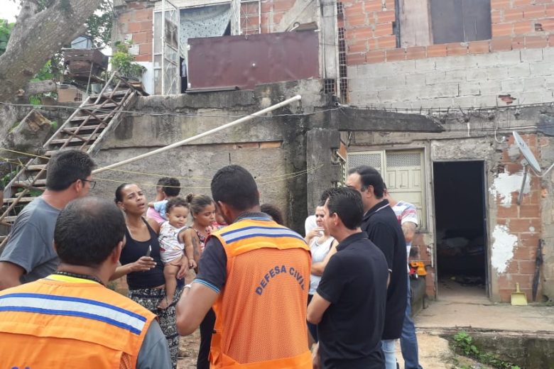 Defesa Civil faz vistorias em imóveis de famílias desalojadas em Monlevade