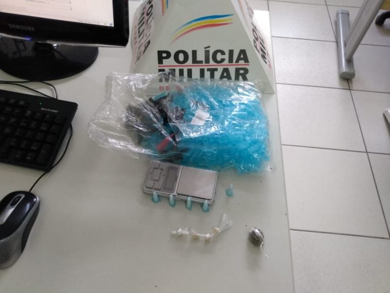 Suspeito de tráfico de drogas é preso em Itabira