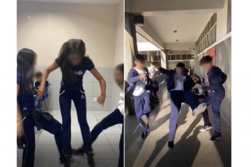 “Brincadeira da rasteira” viraliza e desperta preocupação em pais e escolas