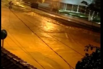 Volume das chuvas volta a assustar e trazer transtornos à itabiranos