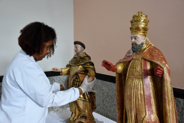 Distrito de Ouro Preto recebe obras restauradas pela Faop
