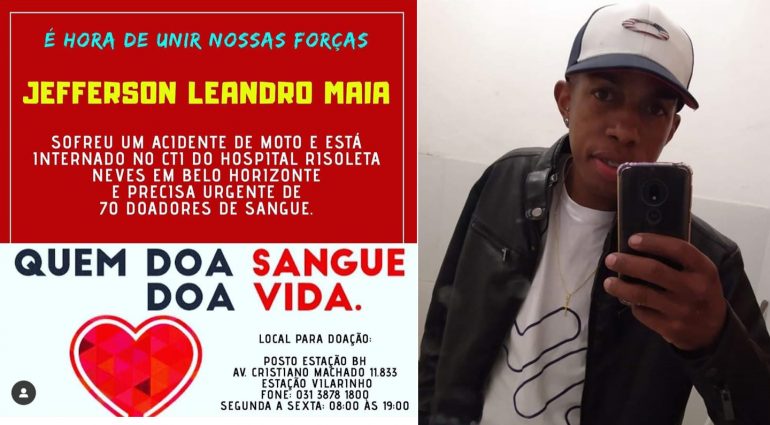 Doação de sangue: Campanha pede ajuda para itabirano