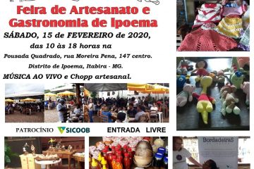 Ipoema tem nova edição da Feira de Artesanato e Gastronomia neste sábado