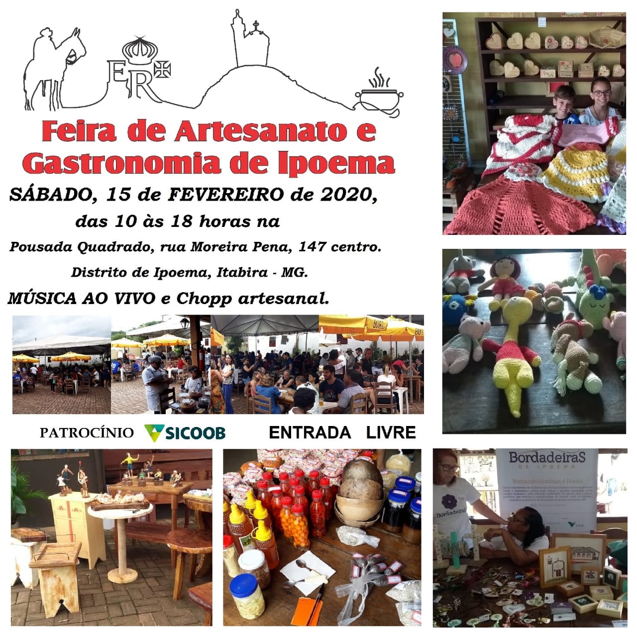 Ipoema tem nova edição da Feira de Artesanato e Gastronomia neste sábado