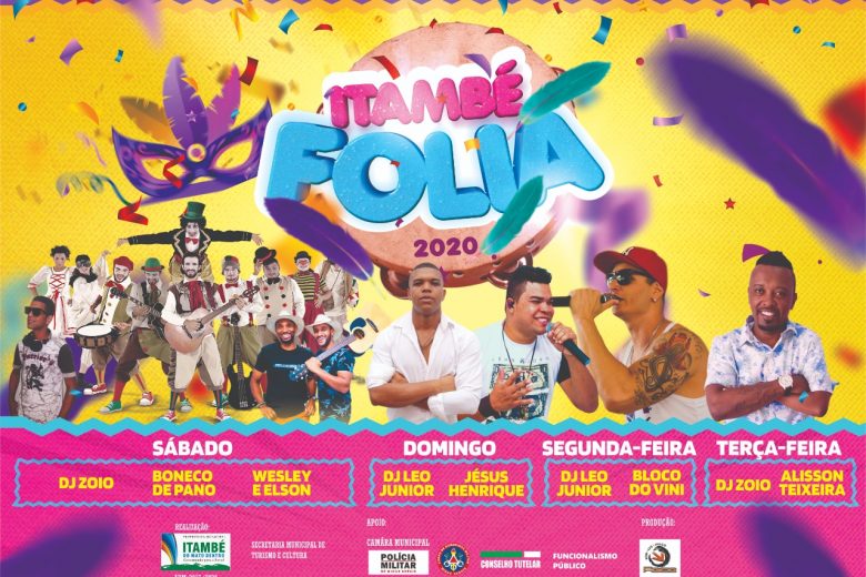 Itambé Folia convida para quatro dias de muita festa e belezas naturais