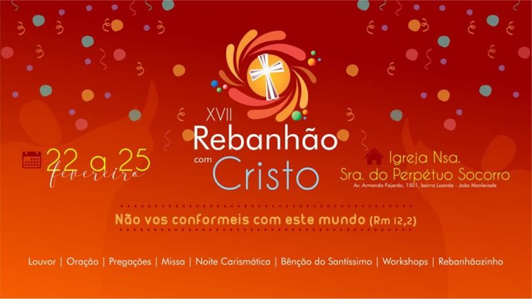 Tradicional Rebanhão com Cristo em Monlevade será de 22 a 25 de fevereiro