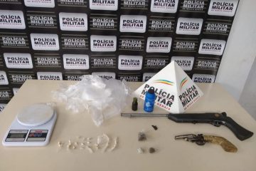 Três são detidos com drogas e armas dentro de casa em João Monlevade