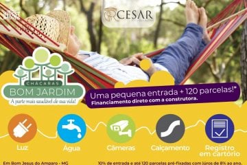 Ar puro e muito verde conheça o Chacreamento Bom Jardim