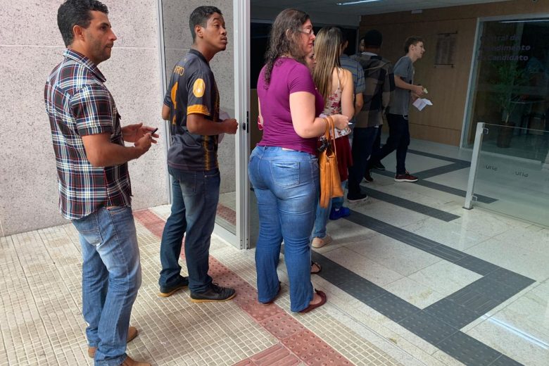 14,59% dos candidato do concurso de Itabira não compareceram na manhã deste domingo