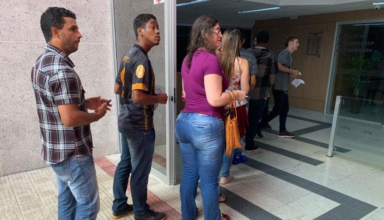 14,59% dos candidato do concurso de Itabira não compareceram na manhã deste domingo
