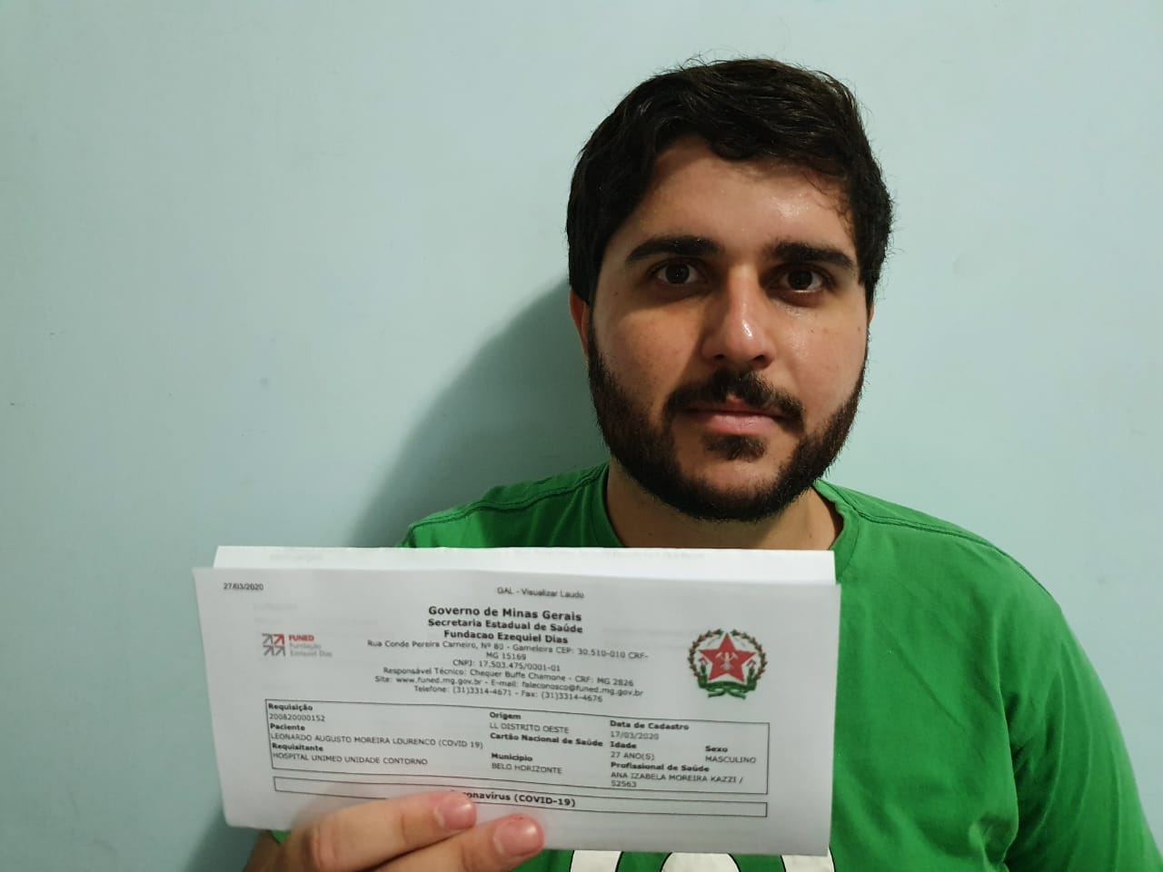 Doentes com sintomas de coronavírus relatam drama para conseguir testes: “Não tem ou está em falta”