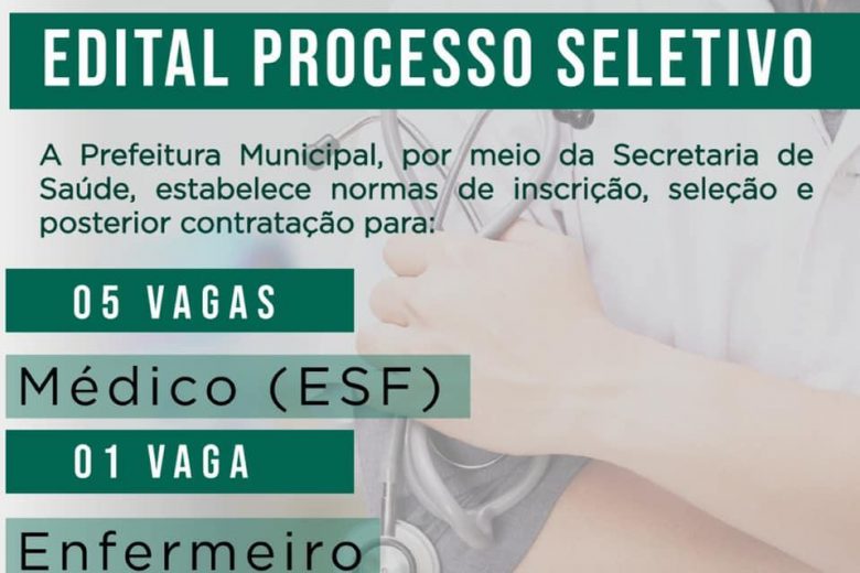 Barão abre contratação temporária para médicos e enfermeiro