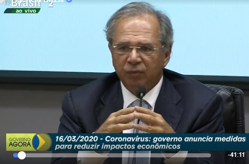 Ministério da Economia anuncia R$ 147,3 bilhões em plano anticoronavírus