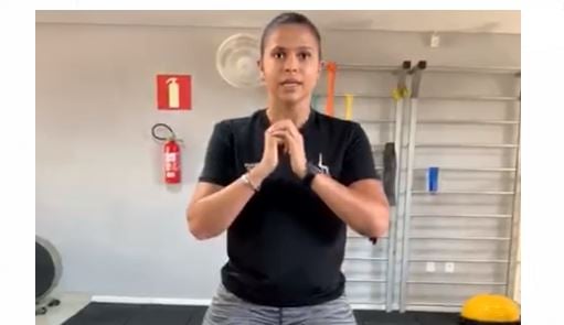 Imagem: Treine em Casa – Treino #1