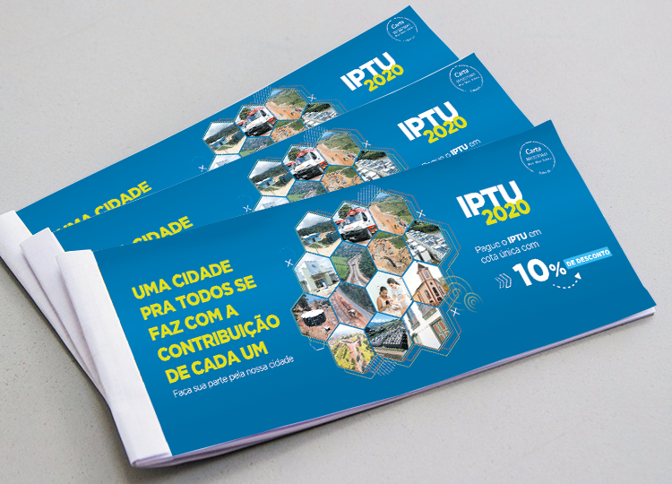 IPTU 2020: carnês começam a ser distribuídos aos contribuintes em Itabira