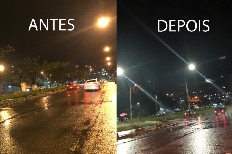 “Lâmpadas LED em Itabira são para segurança pública e economia”, explica secretário de obras